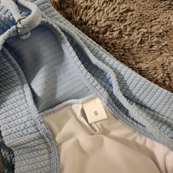 LILOSY 2 piece Bikini High Waisted/ Tummy Control /Ribbed/ Brazilian - Picture 12 of 12